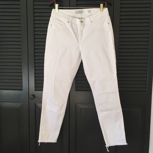 White Lucky Jeans
